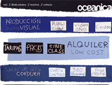 Tablet Screenshot of oceanicavisual.com